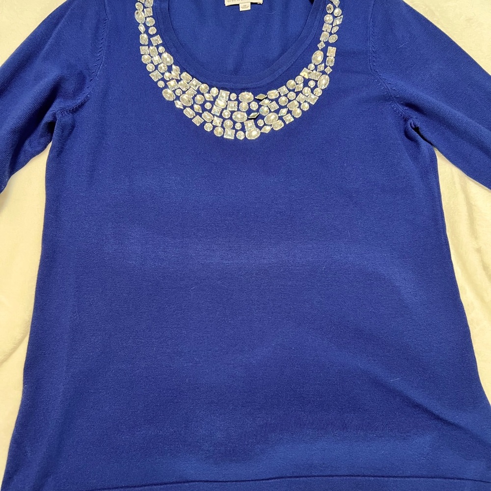 Holiday-ready sweater top